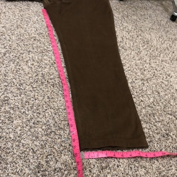 Neiman Marcus Corduroy Pants Size IT 52 US 36” 36x31” Dark Brown - Picture 5 of 8